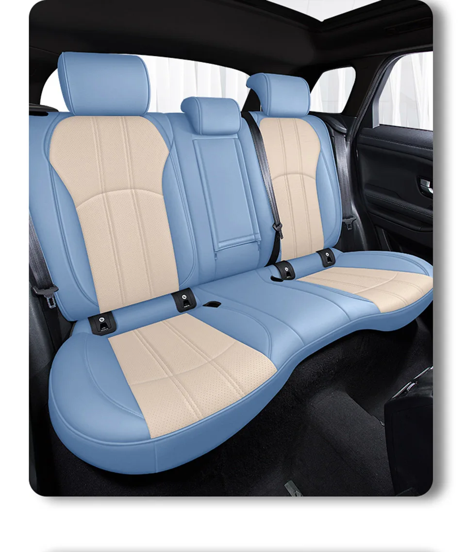 (Vorder- und Rücksitzbezüge) Leder-Autositzbezüge für Mazda CX5 2012 2013 2014 2015 2016 2017 Zubehör – Detail 24