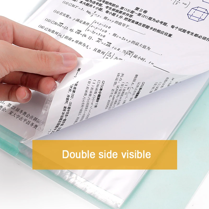 KOKUYO A3 Test Paper Pouch File Folder Multi-layer Student  Storage Bag  Folder Loading Paper Storage Artifact High-quality