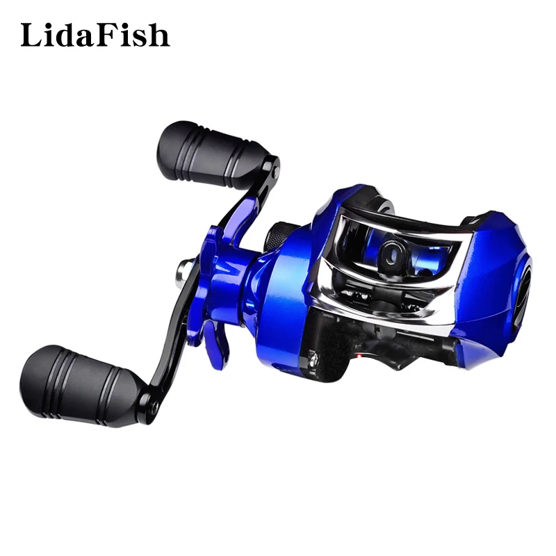 

LIDAFISH Brand Ultra-light And Ultra-smooth 228g Fishing Reel 7.1:1 Gear Ratio 10KG Max Drag CNC Spool Baitcasting Wheel