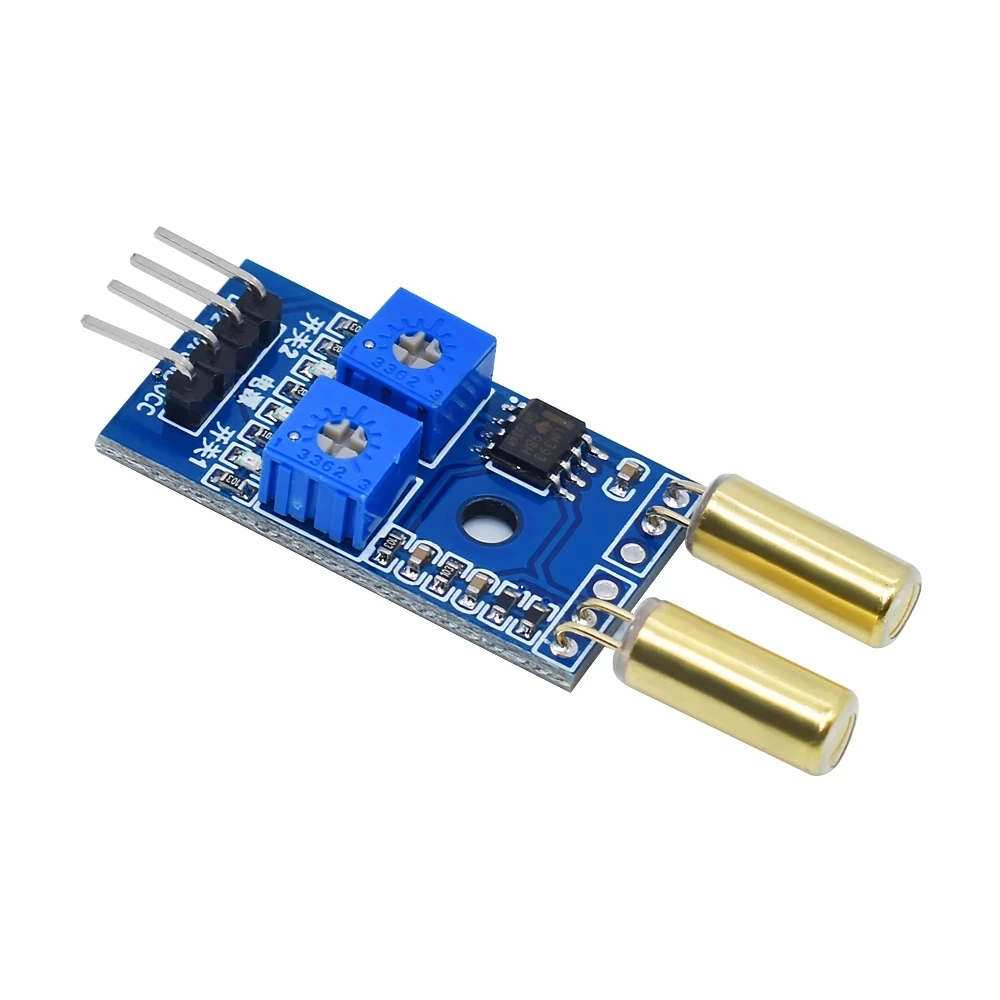 2 Channel Output Tilt Slant Angle Sensor Relay Module Golden SW520D ball switch tilt sensor module For arduino