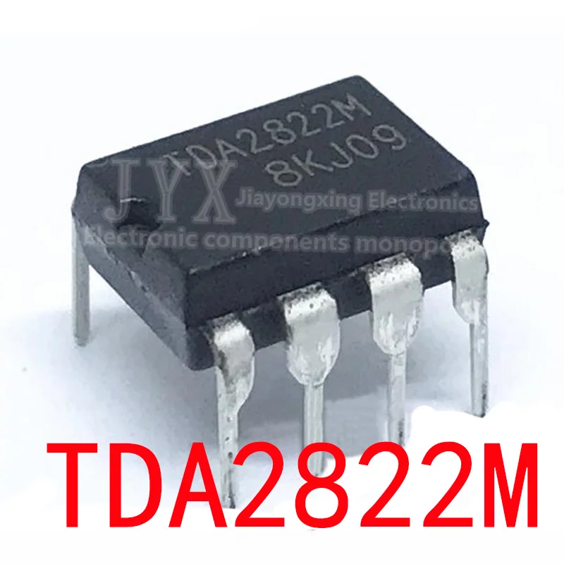 10PCS TDA2822M DIP8 TDA2822 DIP 2822M DIP-8 new and original IC