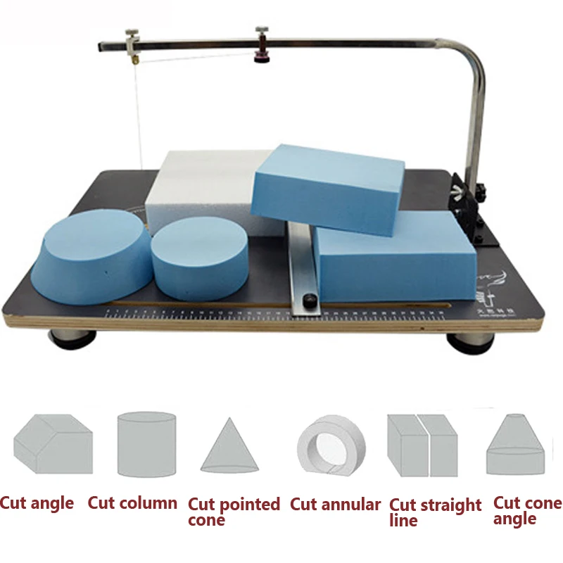 

220V Hot Wire Foam Cutting Machine Heating Tools Table Styrofoam Cutter Foam Cutter 38*78cm