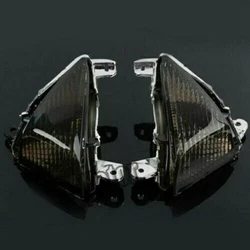 Motorcycle Smoke Clear Turn Signal Light Indicator Lens For Kawasaki ZX14R ZX-14 ZZR1400 2006-2011 ZG1400 GTR1400 2008-2011