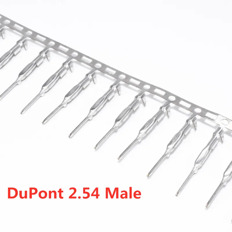 100pcs Dupont Plastic Shell 2.54mm Single /Double Row Dupont Connector 1P/2P/3P/4P/5P/6P/7P/8P/9P/10P 2*4pin/2*5pin Housing