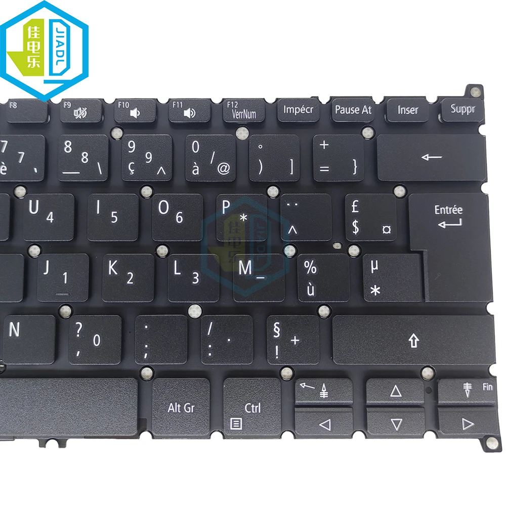 Imagem -02 - Teclado para Notebook Acer Spin Espanhol Russo Francês Azerty Sp31451 52 Sp513-51 Sp513-52n Sp513-53 Sp513-54n-56m2 Sv3t-a81b