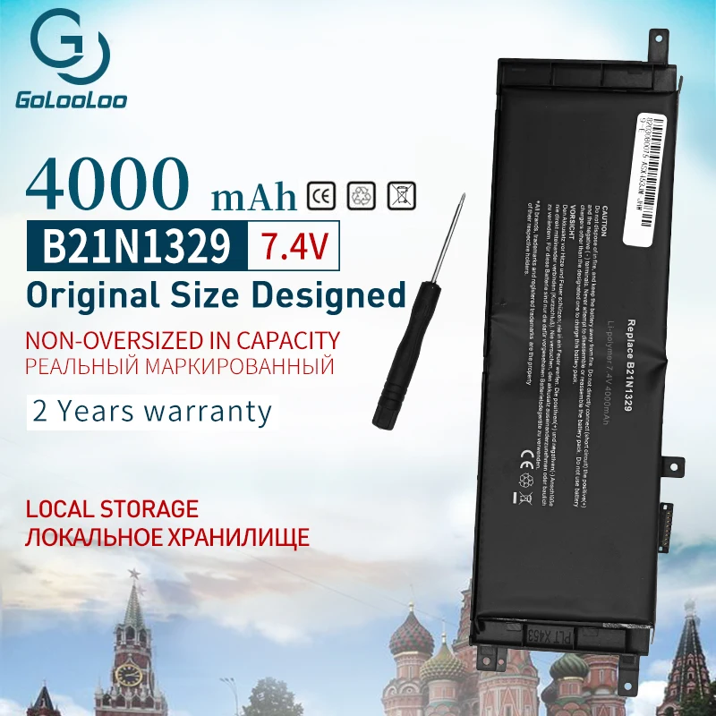 

7.4V 4000mAh Laptop Battery for Asus X453 X453MA B21N1329 0B200-00840000 D553M F453 F453MA F453MA-BING414BLK F453MA-WX212B