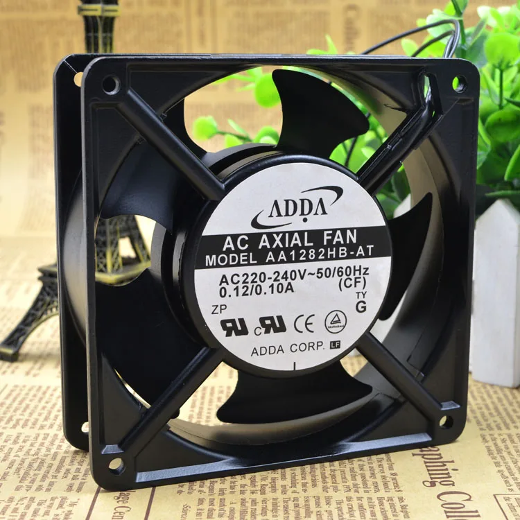 

Original ADDA AA1282HB-AT AC220V AC cabinet fan 120x120x38mm cooling fan cooler