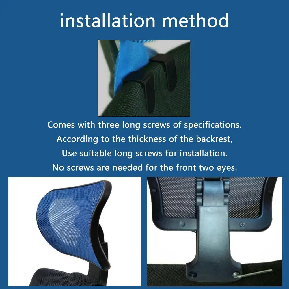 Computer Chair Headrest Pillow Adjustable Headrest For Chair Office Neck Protection Headrest For Office Chair Accessories