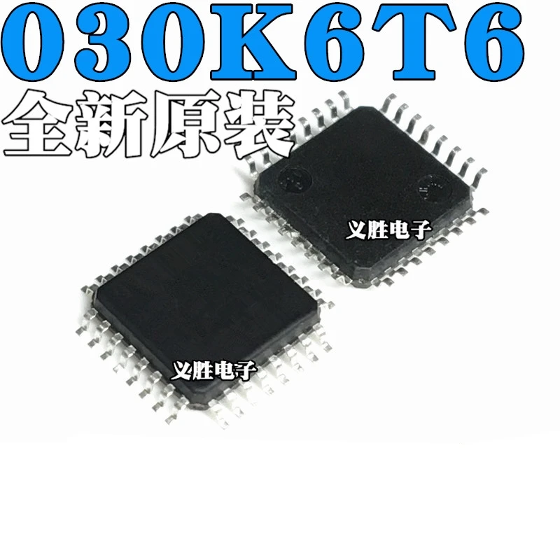 New Original For Imported STM32F030K6T6 LQFP32 32-Bit Microprocessor MCU Single-Chip Microcomputer Chip