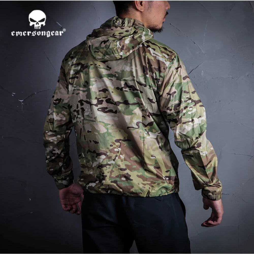 Imagem -04 - Emersongear Jaqueta de Pele Multicam à Prova de Sol Windliner T.a.s.l Série Estilo Tático Windsheild Roupas Caminhadas ao ar Livre