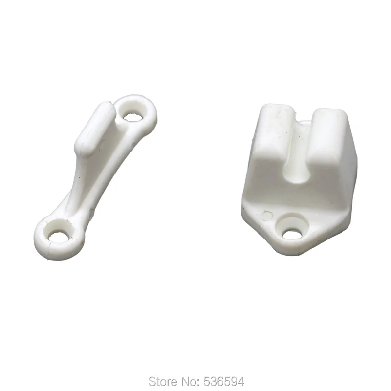 white color Door stopper resile nylon stopper Limiters for Rv door push catch  Holder for RV Cabinet Doors