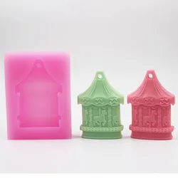 Gypsum Pendant 1pc Cake Baking Tools Silicone Soap Molds DIY Cakes Mould