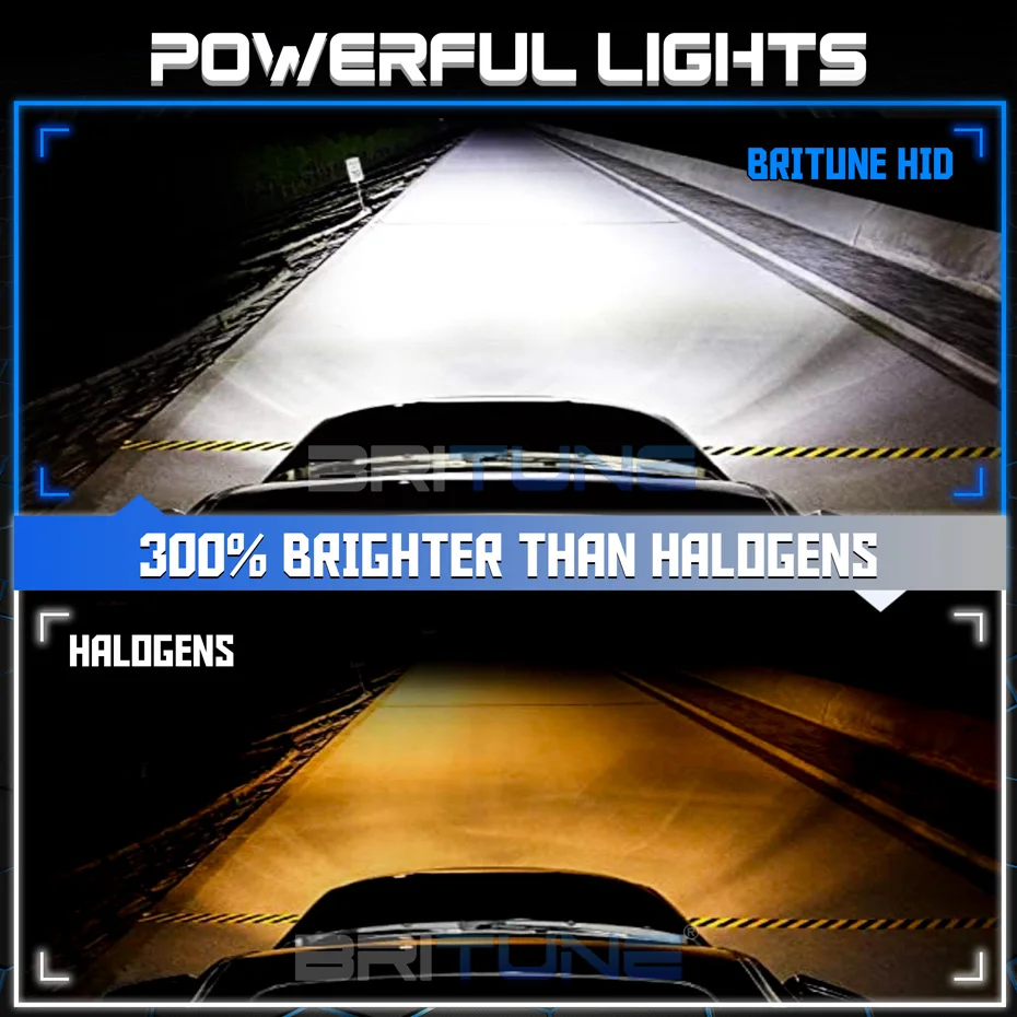 Britune Ignition Block Xenon Canbus Unit H7 D2H D2S H1 H11 HB3 HB4 HID Lights EMC Kit  For Projector Lens Car Lights Accessories