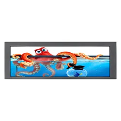 VSDISPLAY 14.9inch LTA149B780F 1280x390 LCD Monitor For DMD for Virtual Pinball cabinet/Arcade Marquee with H-DMI VGA DVI input