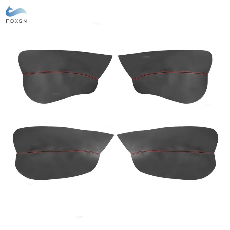 Picture 3: 4pcs Soft Leather Armrest Cover For Citroen Xsara Picasso 2004-2007 Car Interior Door Armrest Panel Skin Cover Trim with Tools