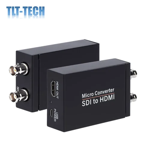 HD-SDI SD-SDI HDMI 변환기 SDI HDMI 오디오 De 임베더 지원 자동 포맷 감지 및 스테레오 오디오