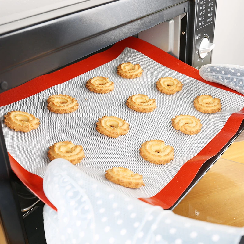 Alfombrillas de silicona antiadherentes para hornear, esterilla rodante para galletas, esterilla para masa vidrio resistente a altas temperaturas, masa de fibra, Fondant para harina