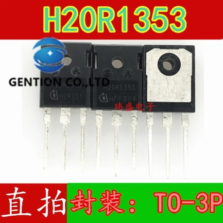 

10PCS H20R1353 1350V 20A Field effect tubes commonly used in induction cooker IGBT in stock 100% new and original