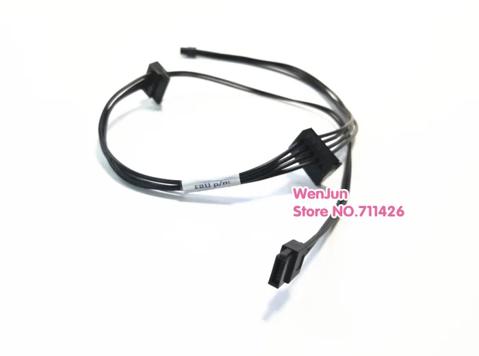 200pcs/lot  Free Shipping for lenovo M710s Power Cable 4pin to 2  SATA 15pin +6pin SATA CD-ROM interface Connector Cable