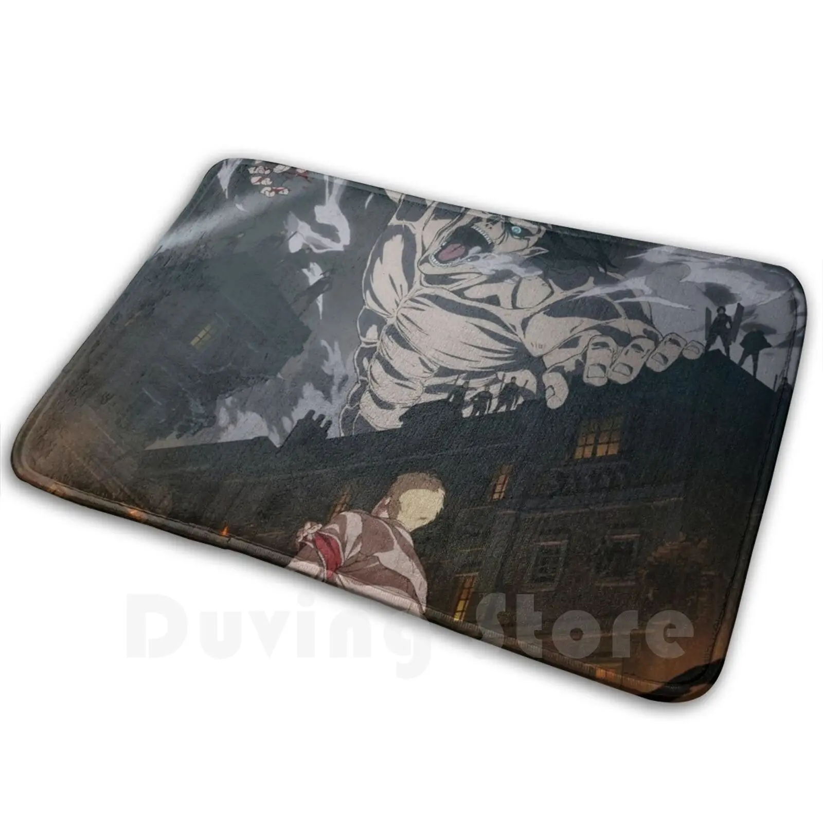 Final Season Mat Rug Carpet Anti-Slip Floor Mats Bedroom Anime Season 4 Japanese Japan Manga Action Shingeki No