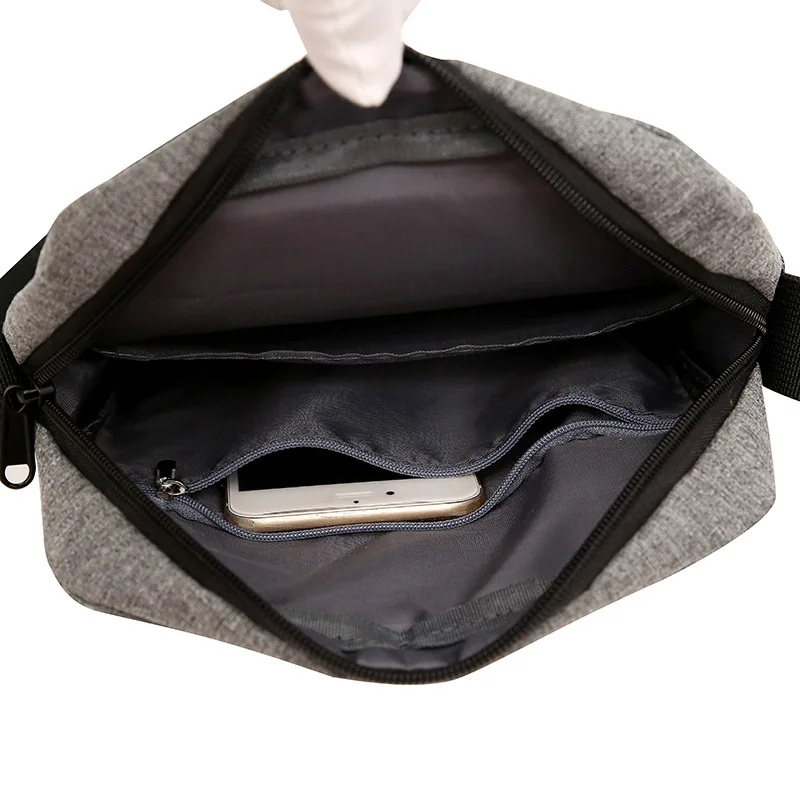 Bolso de hombro de nailon impermeable para hombre, bandolera cruzada, pequeño, a la moda, 2020