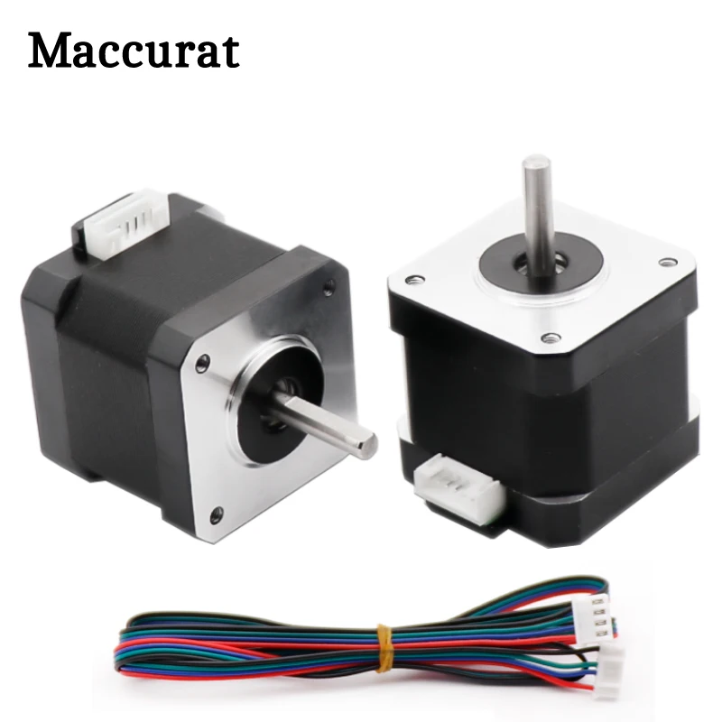 1PC Nema 17 Stepper Motor 42 Motor Nema17 Stepping Motor 40mm 42BYGH 1.68A(17HS4401S) Step Motor 4-lead for CNC 3D Printer