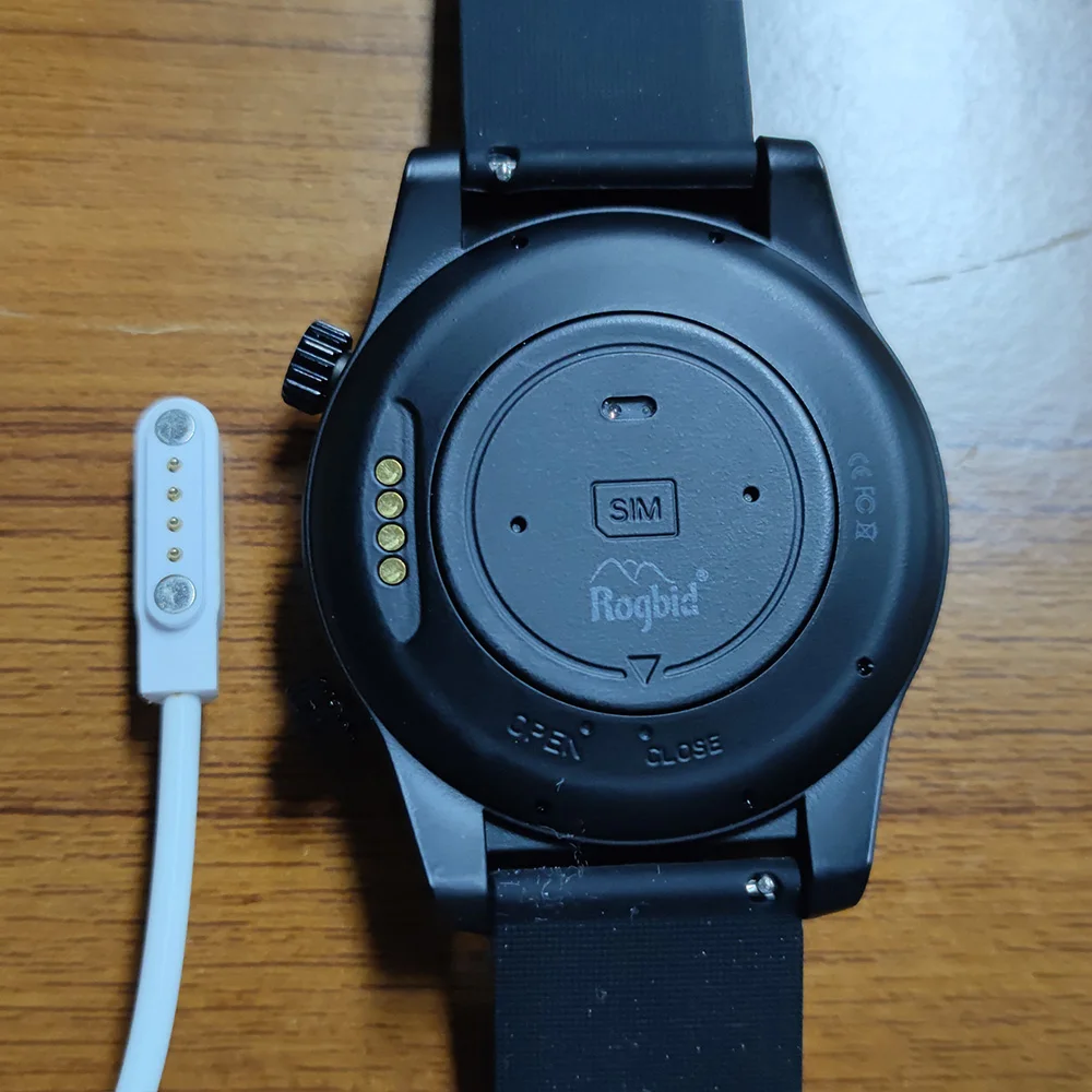 Rogbid cesur USB manyetik şarj aleti kablosu Smartwatches 4G şarj hattı USB veri kablosu şarj cihazı tel aksesuarları için Rogbid cesur