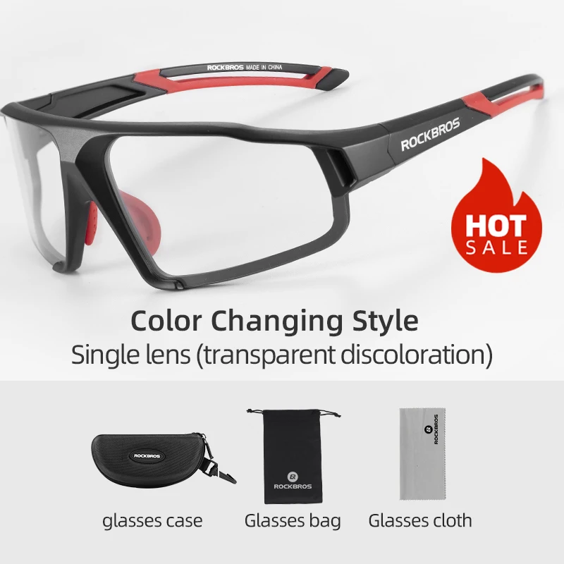 ROCKBROS Radfahren Photochromen Gläser Fahrrad Brillen Sport Männer Sonnenbrille der MTB Road Radfahren Brillen Schutz Brille 10