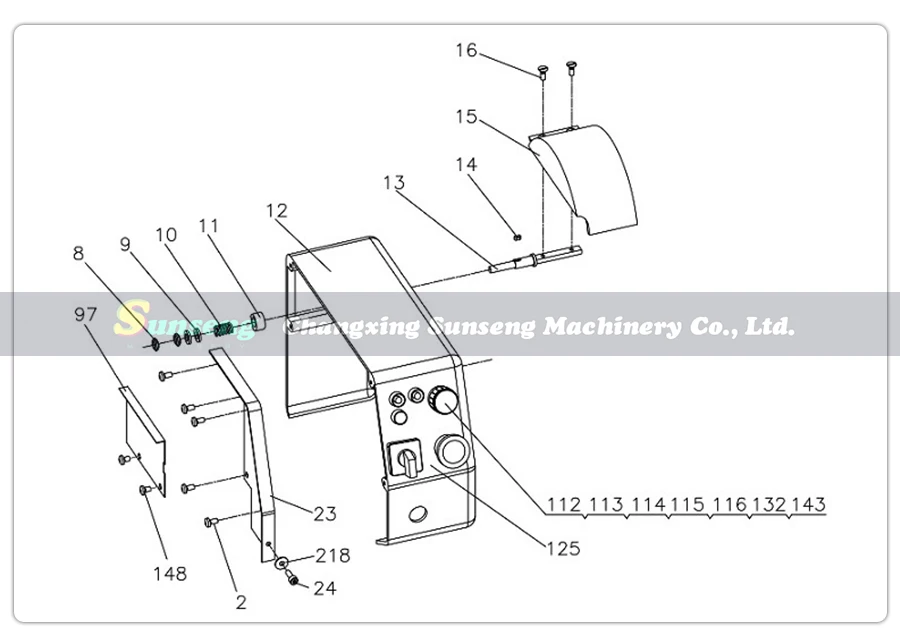 Fuse Box Is Suitable For SIEG C1-116 Grizzly M1015 G0937 SOGI M1-150 MS-1 Mr.Meister Compact 7 lathe parts