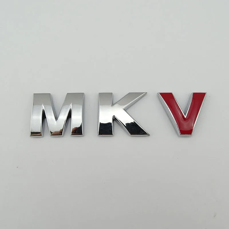 3D MK3 4 5 6 Lettering Car Rear Trunk Emblem Badge Logo Sticker Decal for VW Golf Jetta MKIII MKIV MKV MKVI