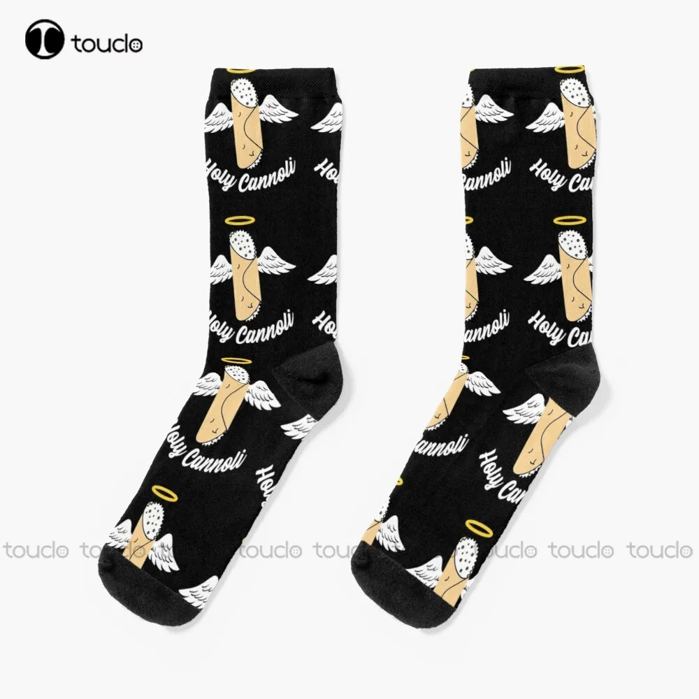 New Holy Cannoli Funny Socks Funny Socks For Women Personalized Custom Unisex Adult Socks Popularity Gifts