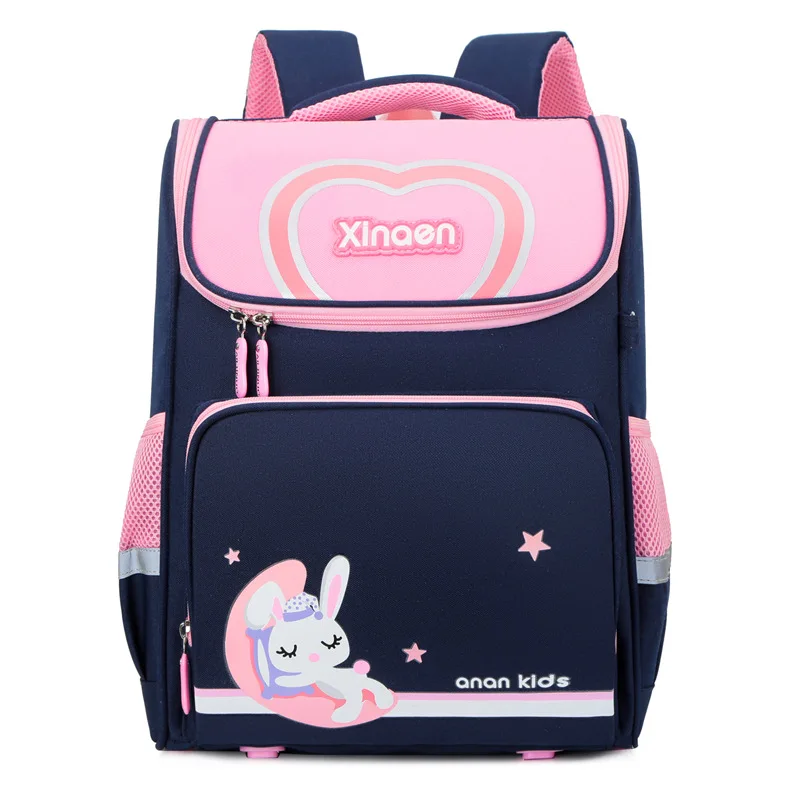 

Children Orthopedic Backpacks For Boys Girls Cartoon Folded Book Bag Kids Satchels Boy Knapsack Primary School Bags