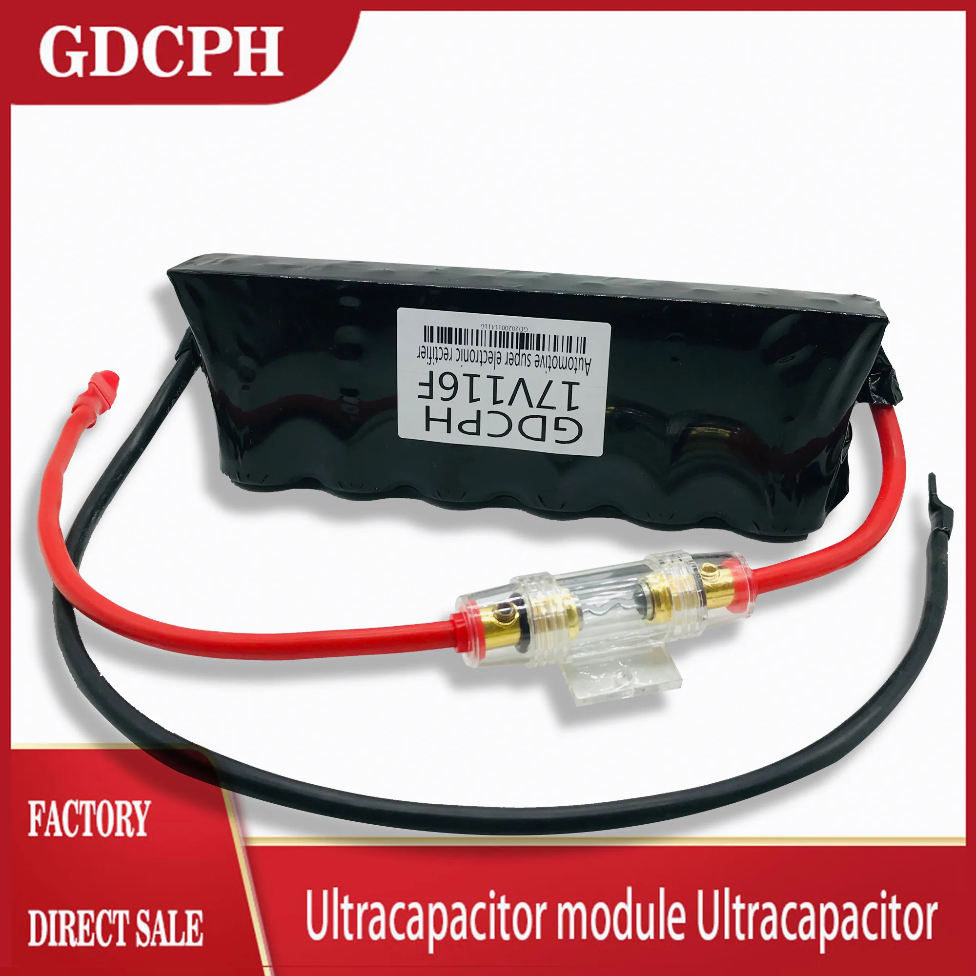 Supercapacitor รถยนต์โมดูลรีเซ็ต17V116F รถยนต์ Starter แทนที่16V83F