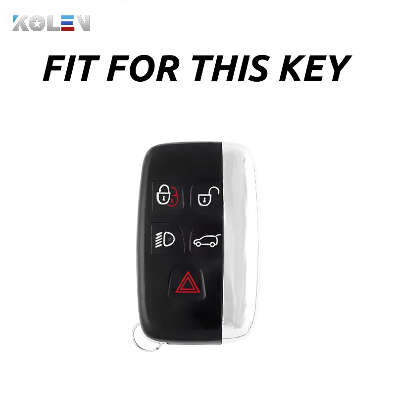 Soft TPU Car Remote Key Case Cover Holder Shell For Land Rover Range Rover Sport Evoque Freelander For Jaguar XF XJ XE XJL XFL