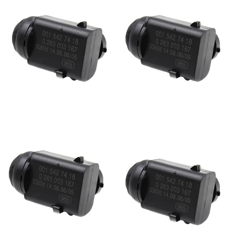 

New PDC Parking Sensor Parking Radar 4 PCS for Mercedes W203 W209 W210 W211 W220 W163 W164 OE 0015427418 0045428718