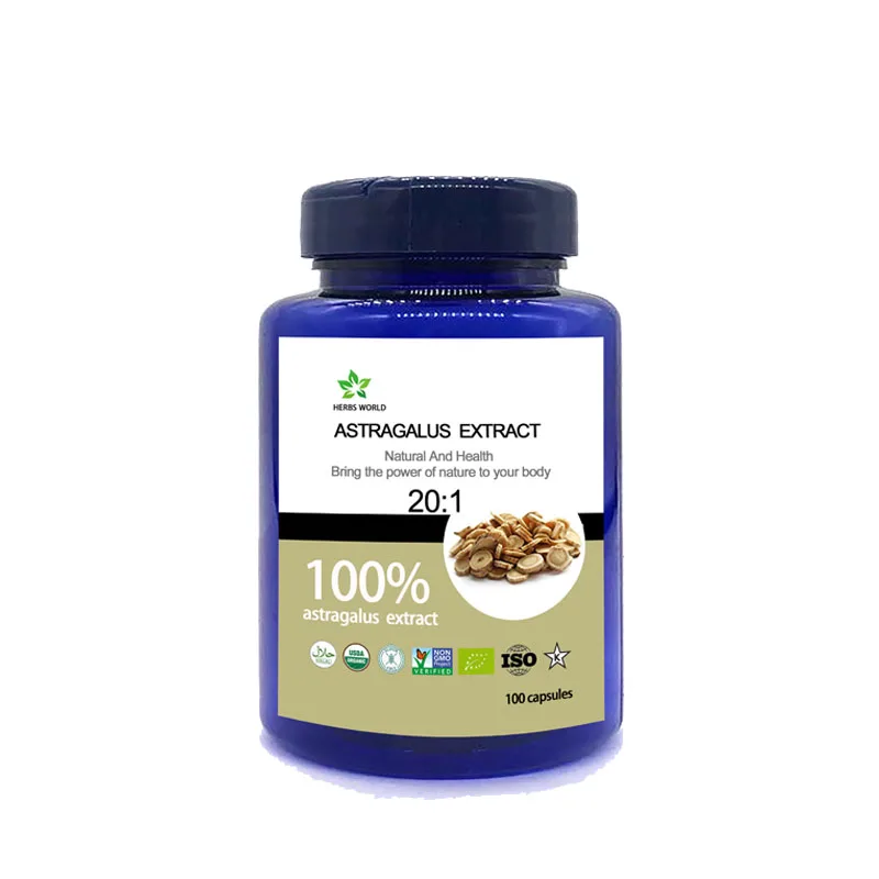 Natural Astragalus Extract 100pcs/bottle 100% Astragalus Extract