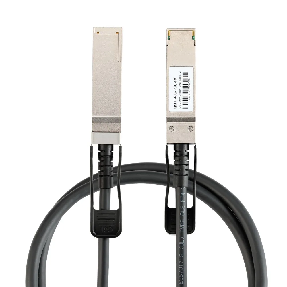 QSFP + 40G Đắc Cáp SFP-8PX 30AWG/28AWG QSFP + Đồng Tốc Độ Cao Máy Chủ Cáp Dữ Liệu Tương Thích với H3C Cisco Huawei