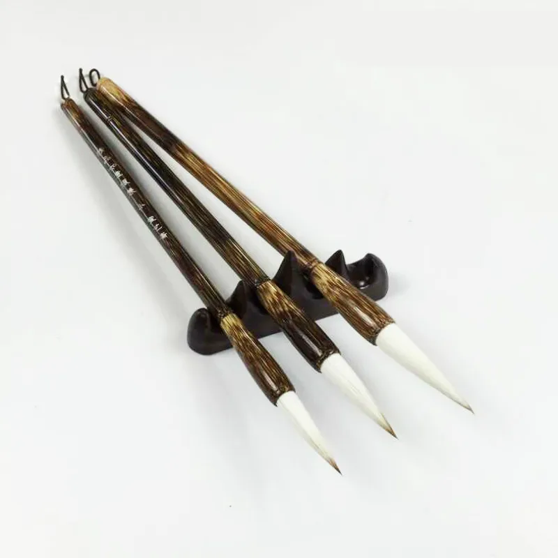 Calligraphy Pen Set 3pcs Chinese Mulitple Hair Brush Pen Set High Grade Chinese Painting Calligraphy Brushes Set Tinta China