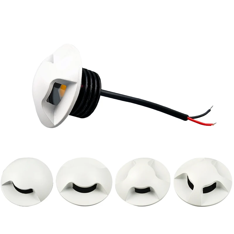 Luz Led empotrada para escalera, lámparas de aluminio de 3W, 220V, para decoración de pared del hogar, dormitorio, luz nocturna, iluminación interior