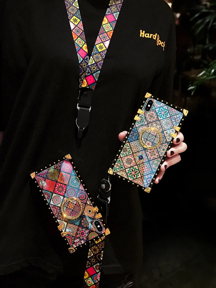 เคสโทรศัพท์มีห่วงเพชรระยิบระยับสุดหรูสำหรับ Samsung S23 S22 S21 S20 Plus + ultra FE Note 20 zflip 3 4กรอบสายคล้อง