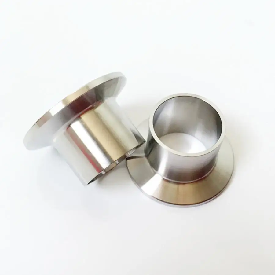 

32mm 1-1/4" Pipe OD 1.5" Tri Clamp 40mm Height SUS 304 Stainless Sanitary Auto Butt Weld Ferrule Fitting Home Brewing Beer