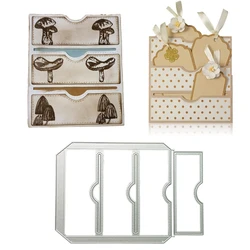 Envelopes Metal Cutting Dies Stencil DIY Scrapbooking Album Paper Card Template
