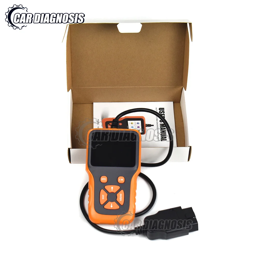 Real-time Data Stream I/M Emission Detection Data Y09 Car OBDII Diagnostic Engine Code Reader