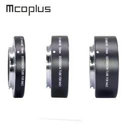 Mcoplus Auto Focusing Macro Extension Lens Tube Ring 10mm 16mm 21mm for Panasonic Olympus Micro 4/3 M4/3 Mount Mirrorless Camera