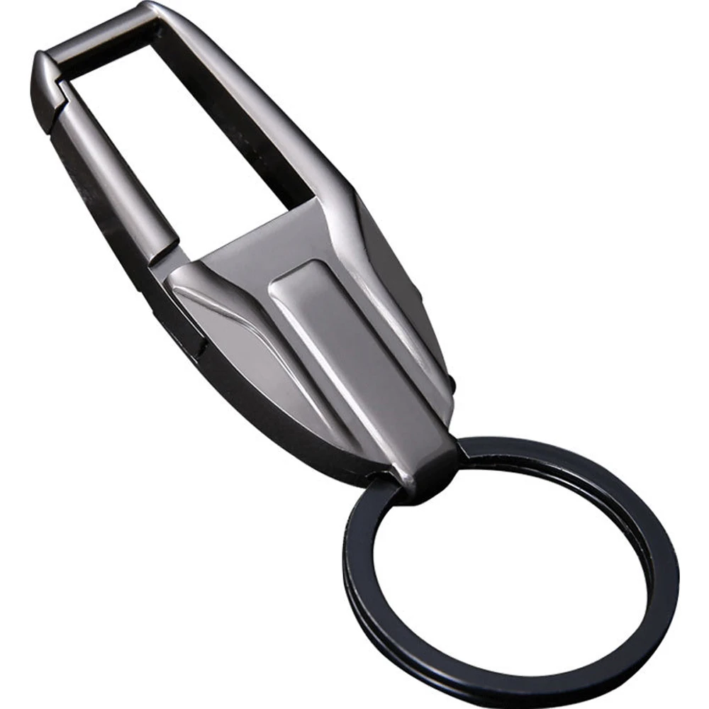 Creative Multifunctional Metal Keychains Mini Bottle Opener Key ring with LED Lamp Small Key clip Gifts for Men Car Key chain image 5