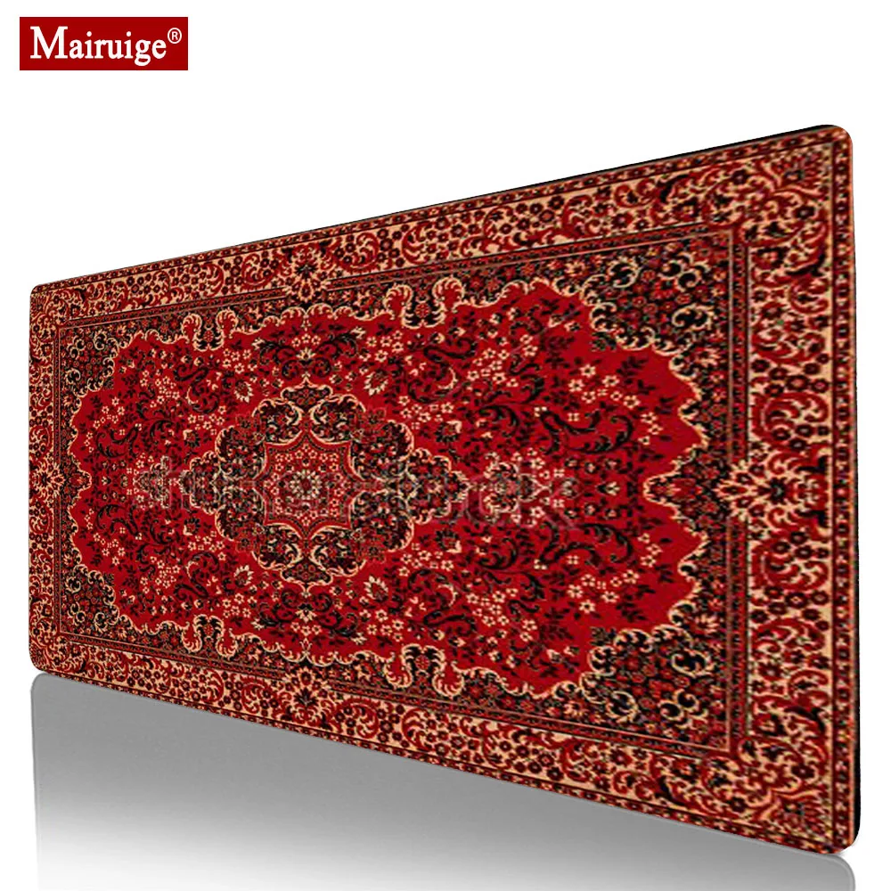 Persian Rug Mousepad 900x400mm Design Print Mouse Mat Large Carpet Print Quality Custom Full Desk Joker Best Gaming Mouse Pad