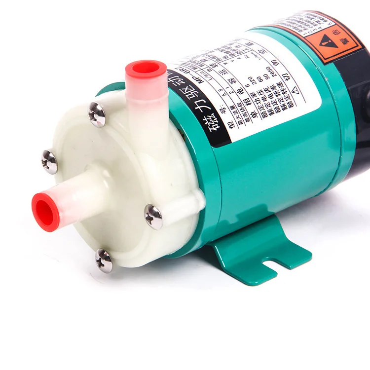 Imagem -04 - Bomba Dágua Magnética para Produção de Água Pura Bomba Eletromagnética de Plástico Resistente a Ácido Embutido 220v e 50hz