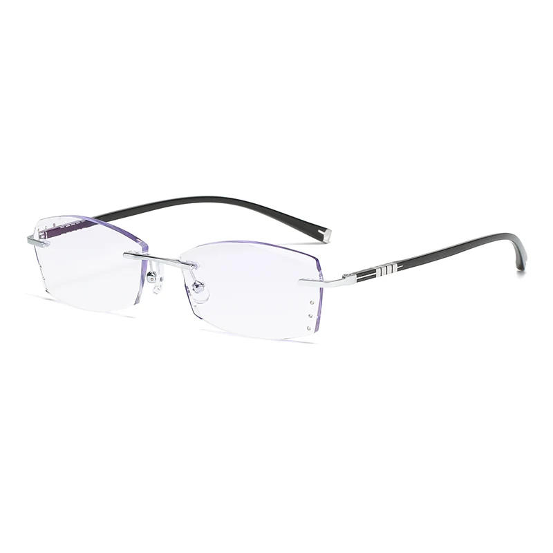 ZIROSAT 52003 Men Alloy Titanium Rimless Glasses Frame Male Square Ultralight Man Frameless Myopia Optical Frames Eyewear - Image 4