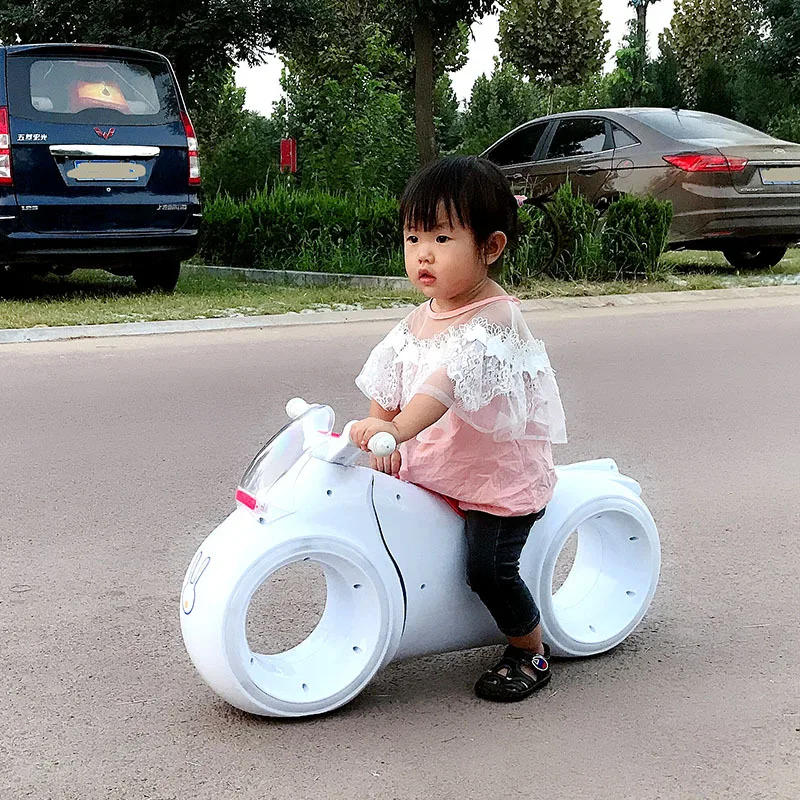 Children\'s electric balance scooter 2-8 years old baby children\'s sliding bicycle flashing car music car