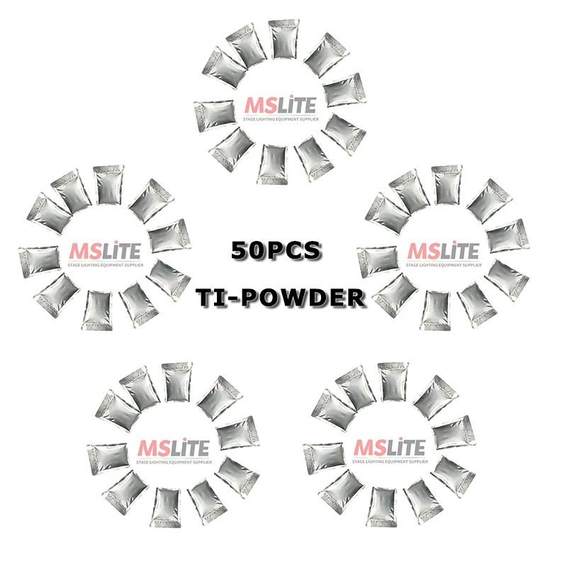 

50 pcs Party pub cold firework machine use T-powder indoor/ourdoor spark machine consumables wedding stage effect